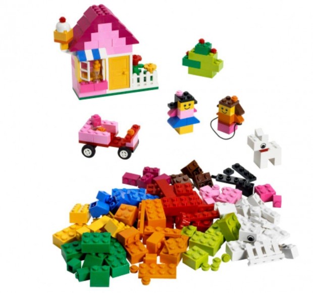 LEGO 5585 [Classic] - Pink elemtart doboz